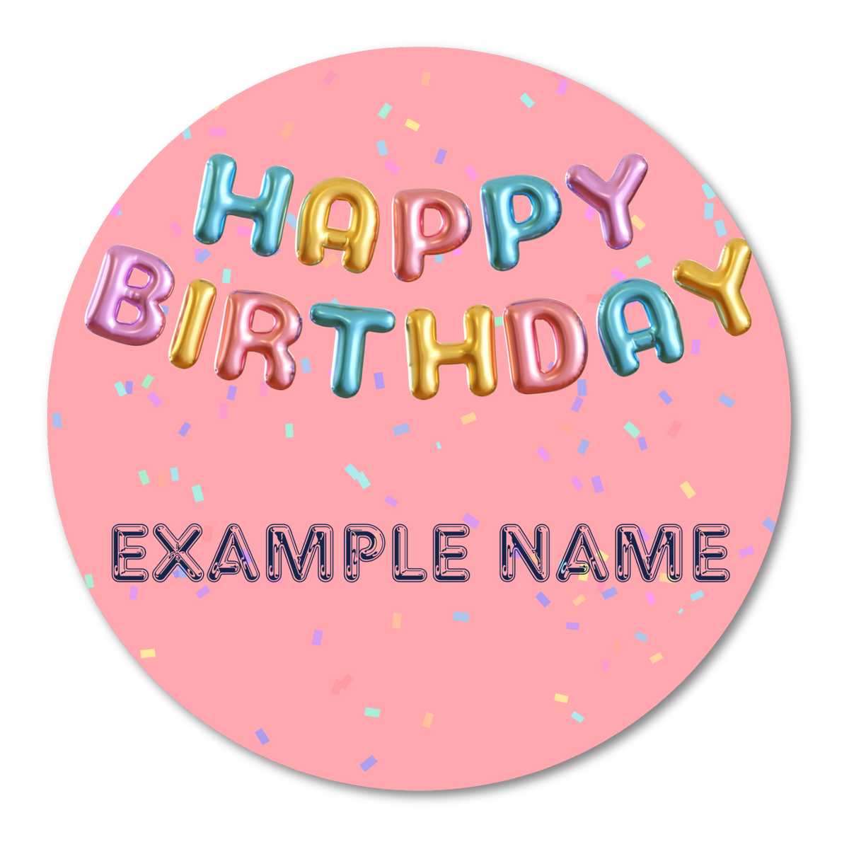 Balloon Pop - Pink (Circle)