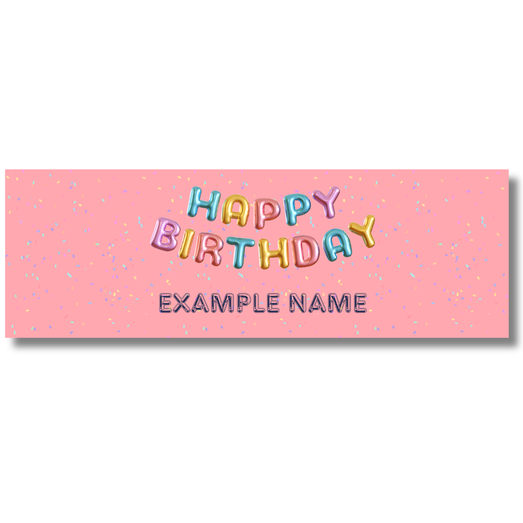 Balloon Pop - Pink (Rectangle)