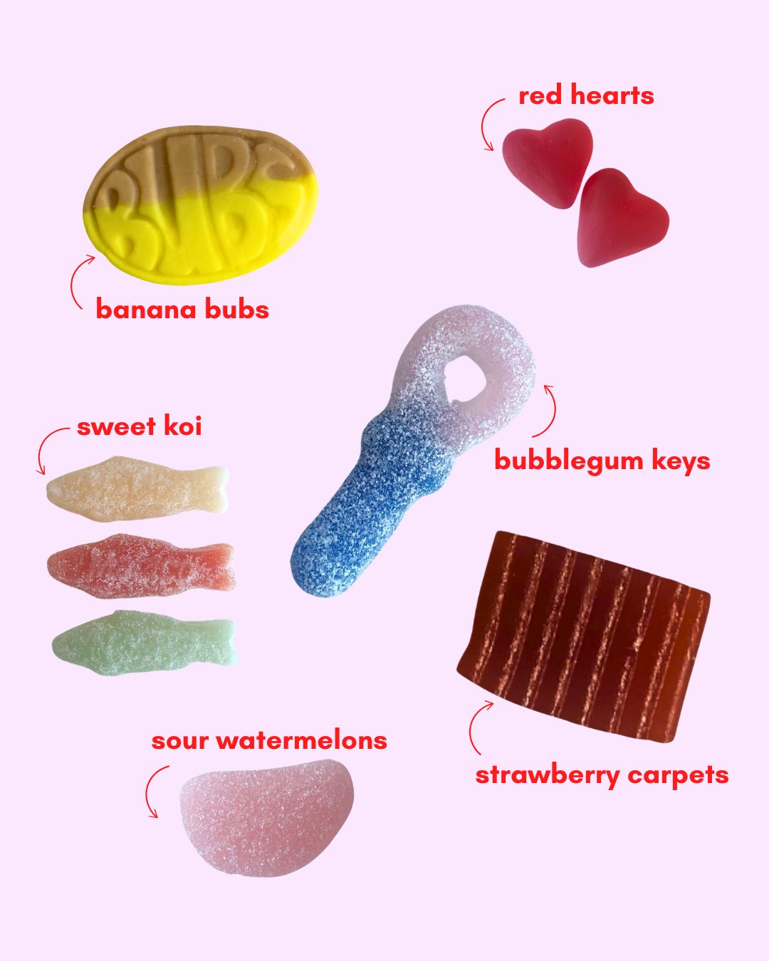 candyland: vegan gummy candy mix