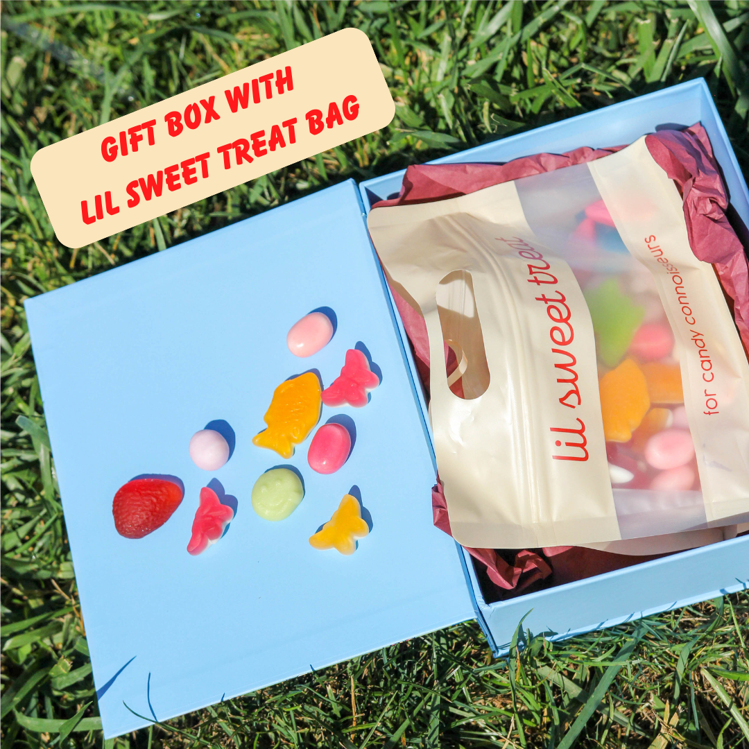lil sweet treat Limited-Edition Candy Gift Box with Sweet and Sour Gummies