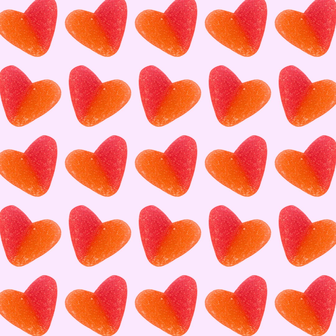 peachy keen hearts from Finland