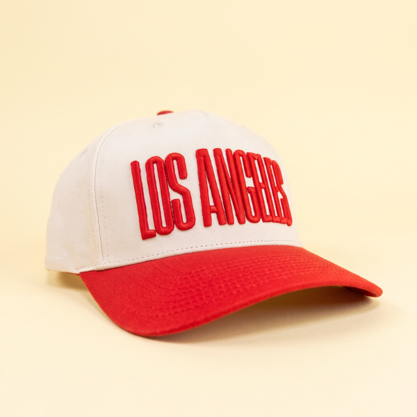 lil sweet treat red Los Angeles hat