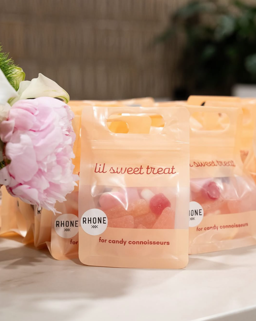 an image of custom mini bags in partnership with Rhone