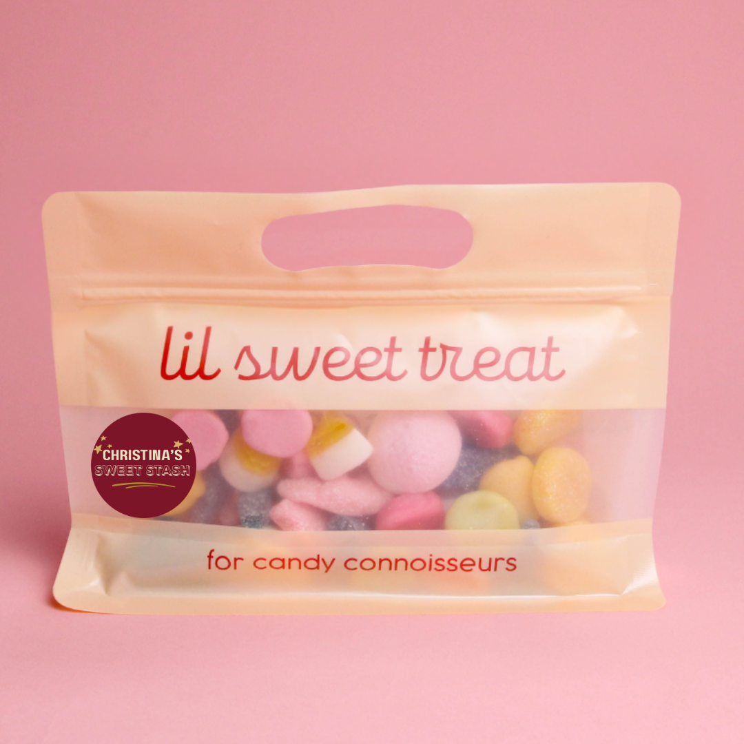 the sweet stash: personalized college care package