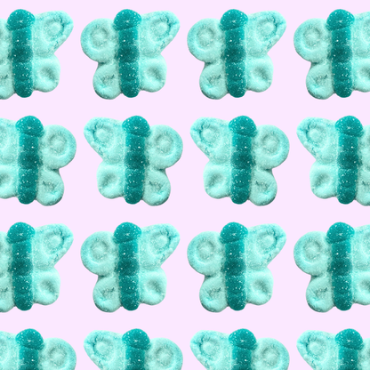 baby blue flutters