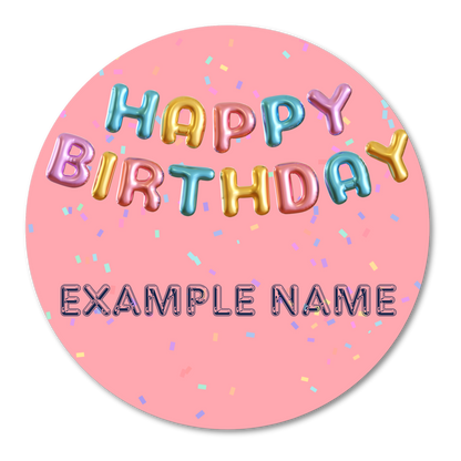 Balloon Pop - Pink (Circle)