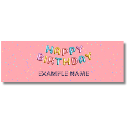 Balloon Pop - Pink (Rectangle)