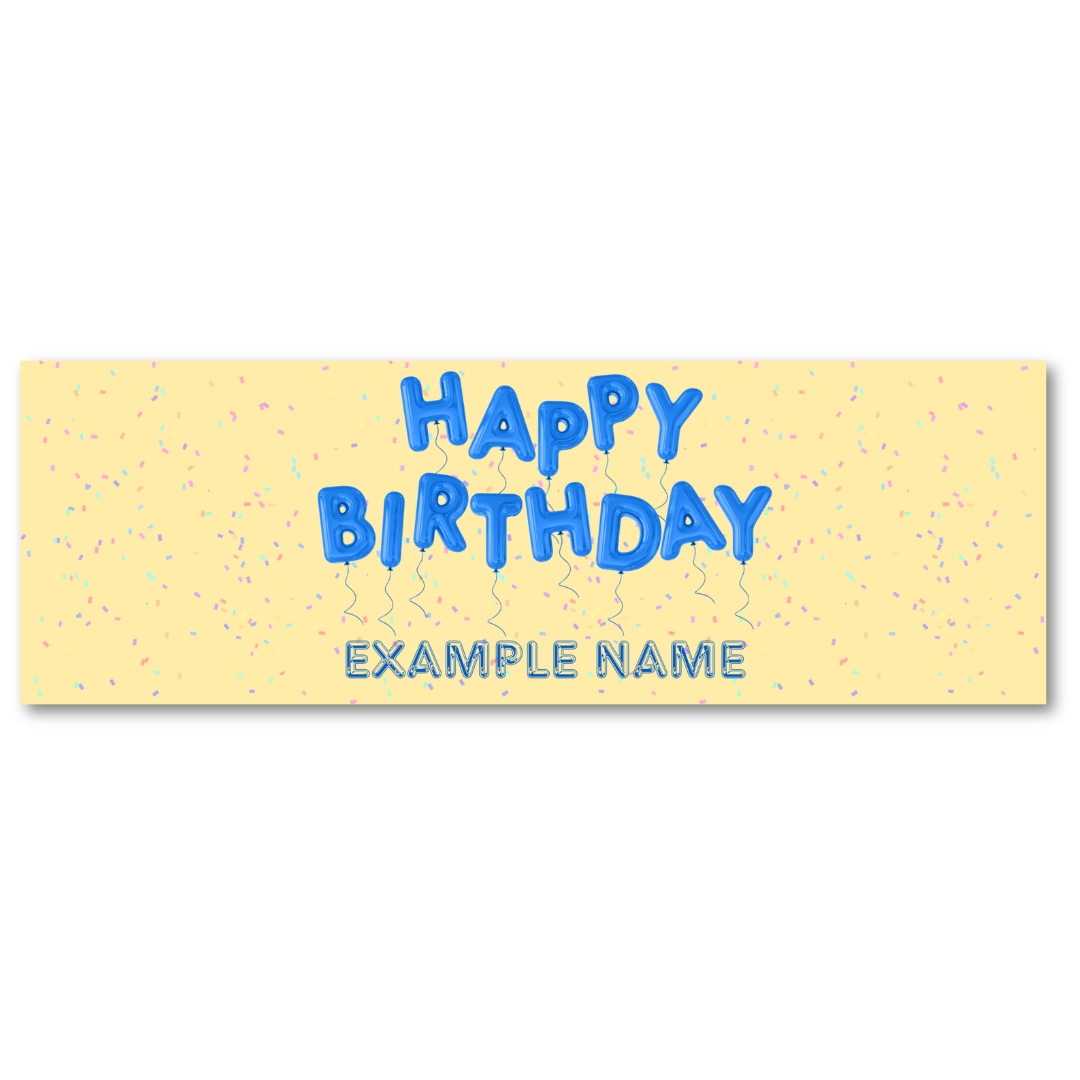 Balloon Pop - Yellow (Rectangle)