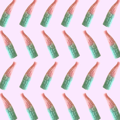 Bubblegum Bottles gummy candies from the Netherlands