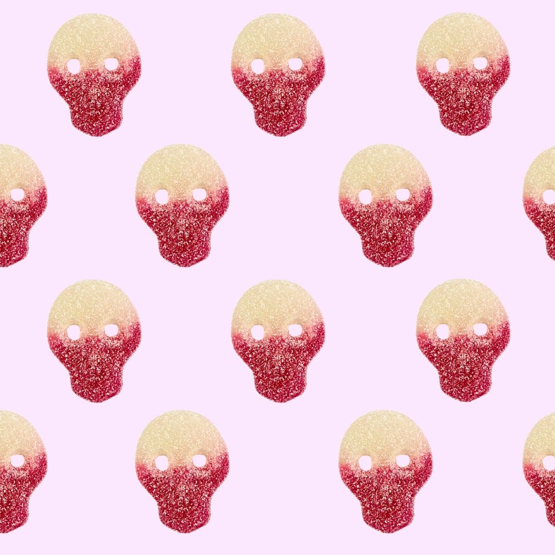 Danish Skull gummies from Sweden