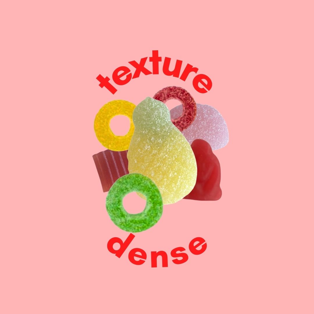 texture choice: dense 