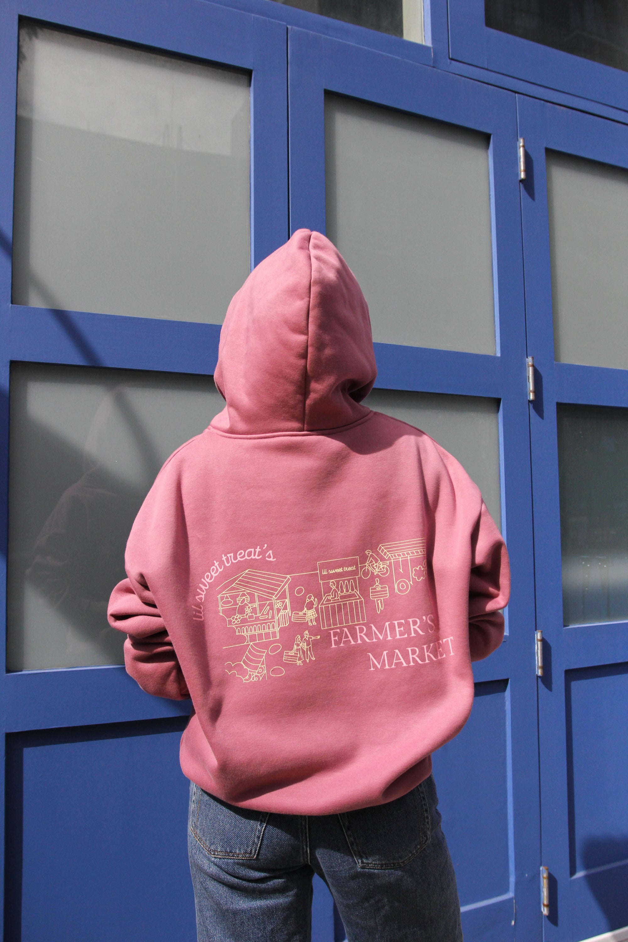 lil sweet treat farmers market hoodie