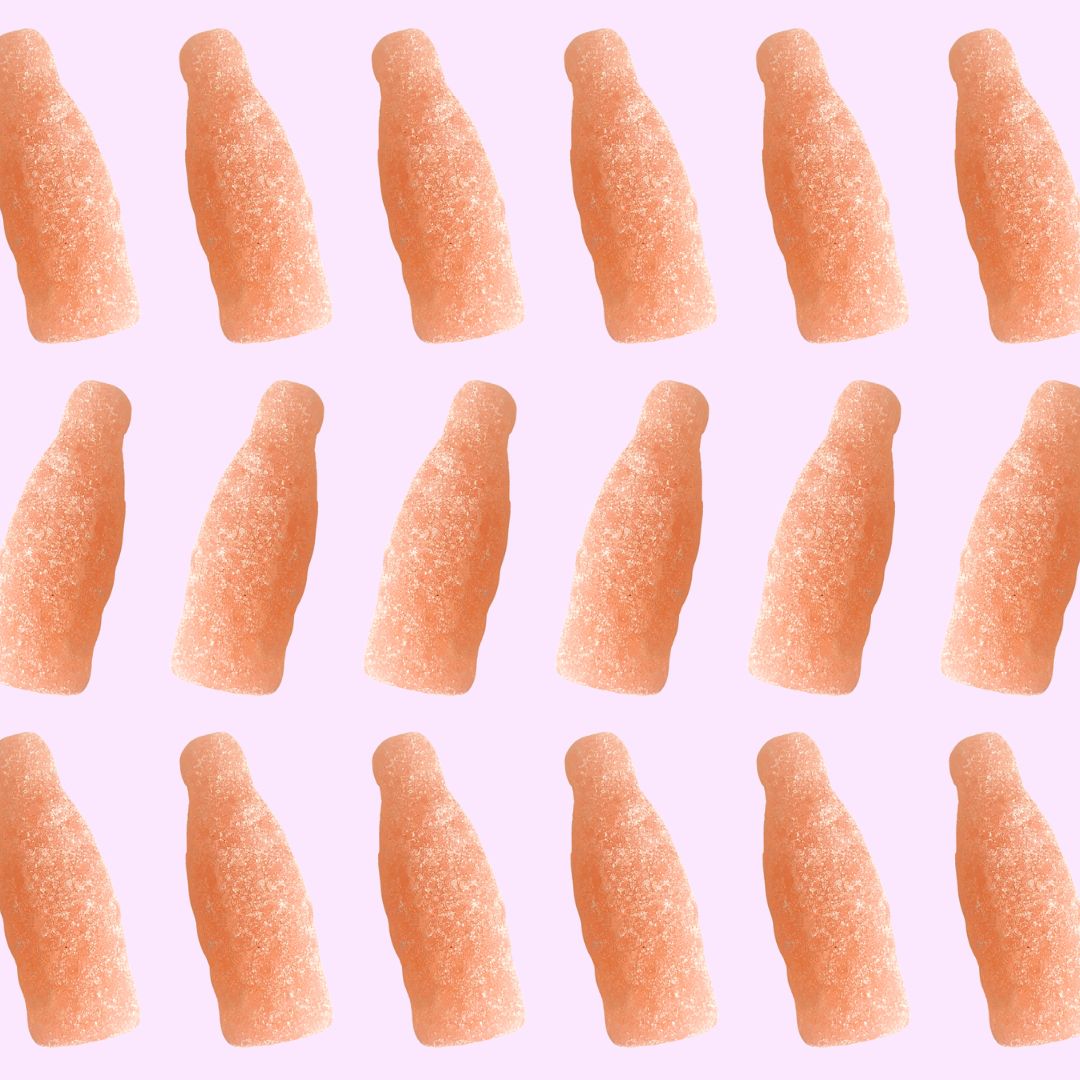 grapefruit soda bottles from Sweden