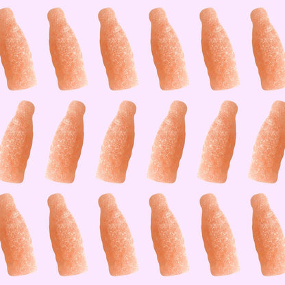 grapefruit soda bottles from Sweden