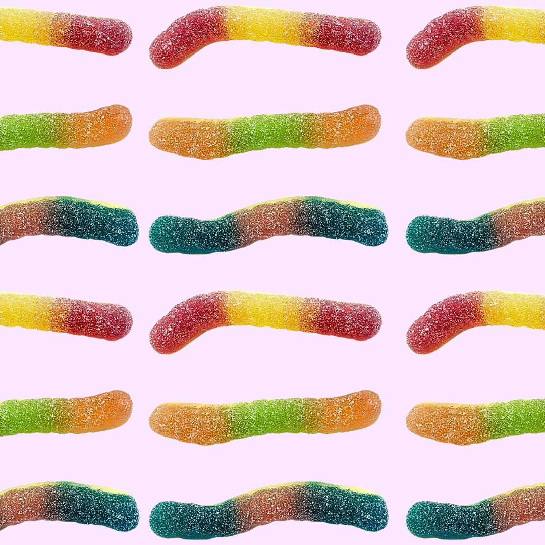 gummy caterpillars from Czech Republic