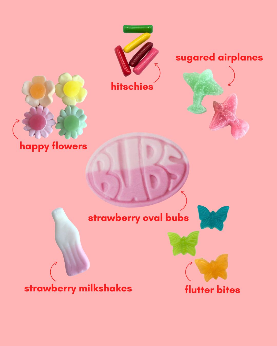 gummy daydream: sweet gummy candy mix (1lb)