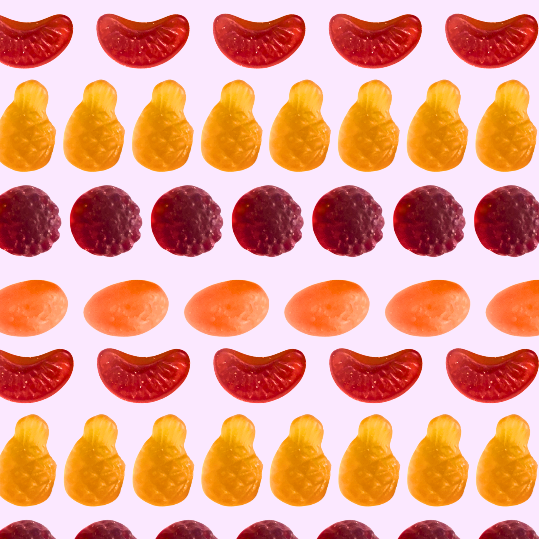 gummy fruit mix