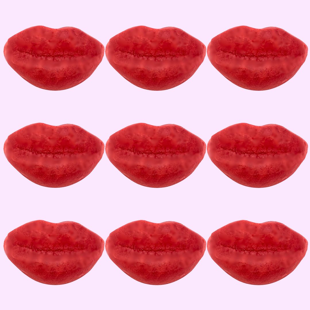 jelly filled smooches from Spain