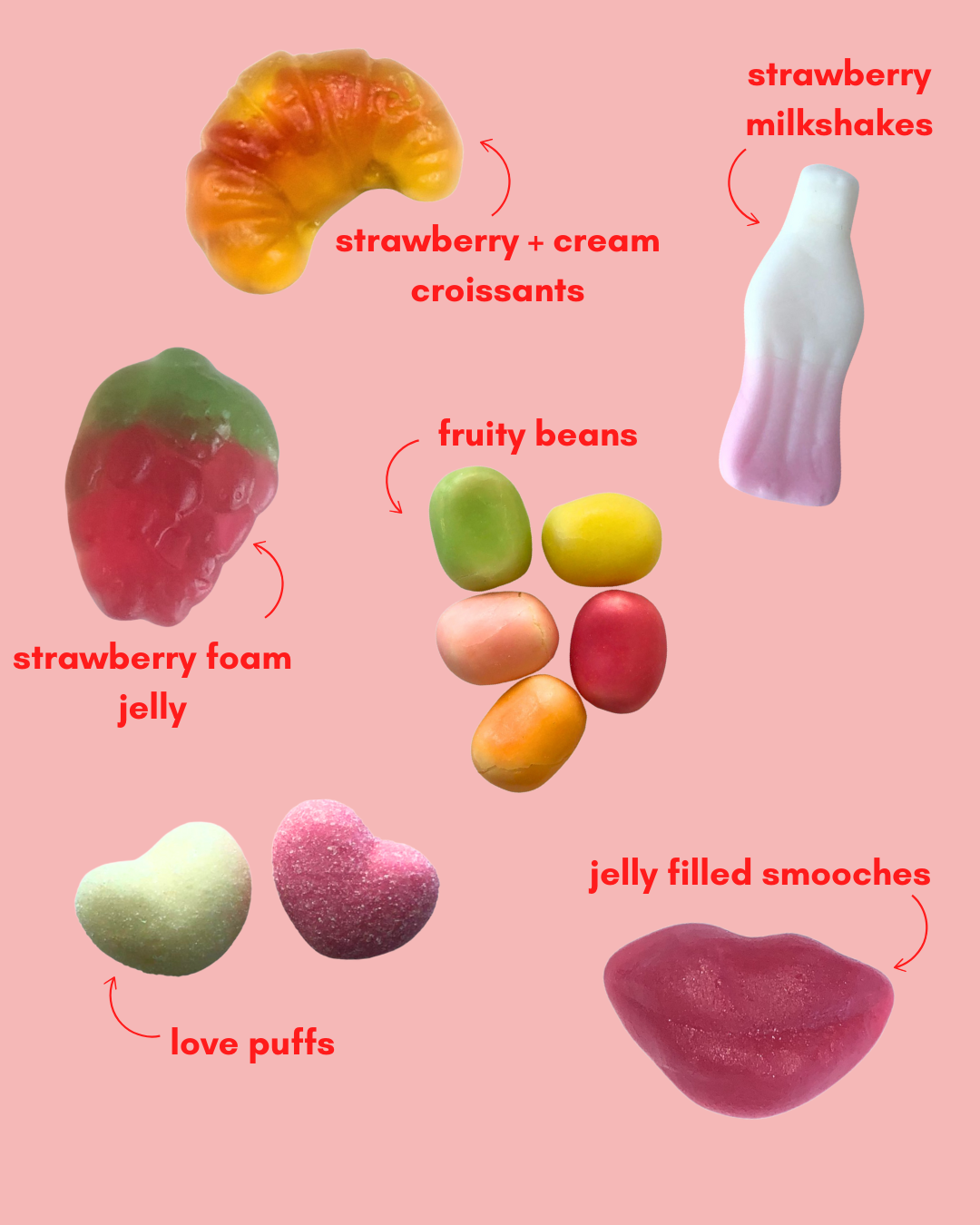 love brunch: gluten-free sweet gummy candy mix 