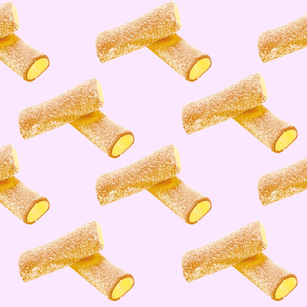 sour mango passionfruit logs