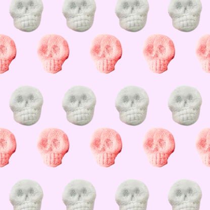 mini bubblegum skulls