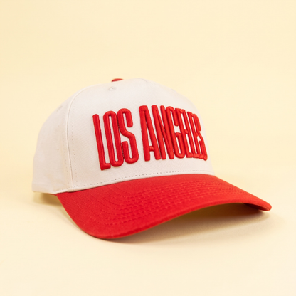 lil sweet treat red Los Angeles hat