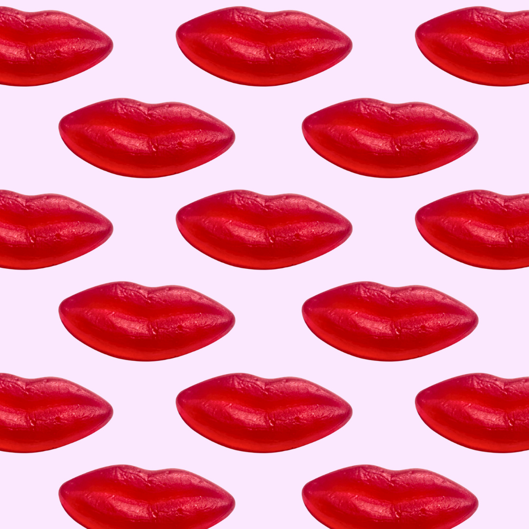 red lips