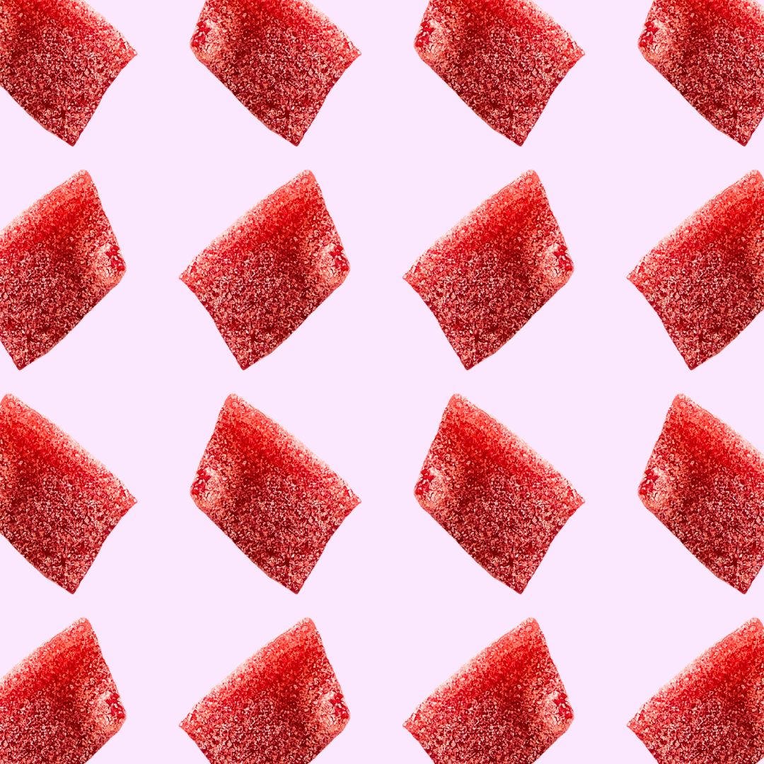 sour strawberry mini belts