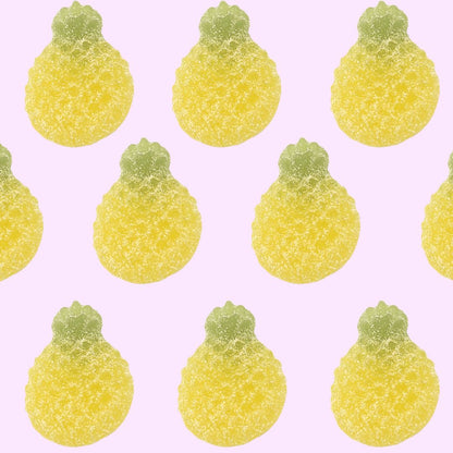 sour pineapple gummies from Sweden