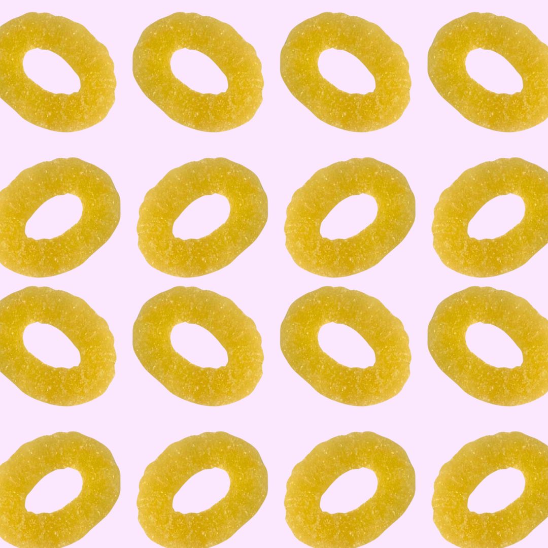 sour pineapple rings (Spain) 1lb