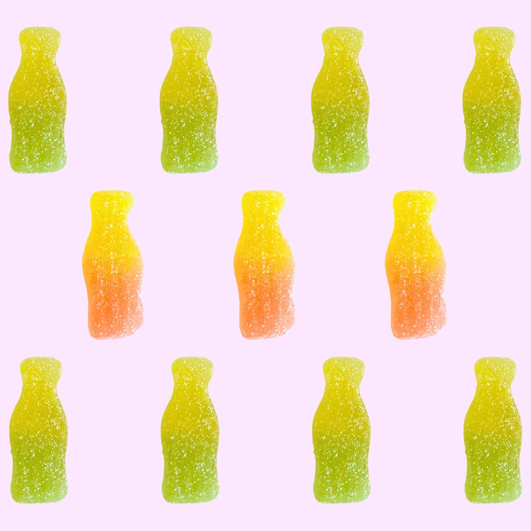 sour soda bottles (France) 1lb