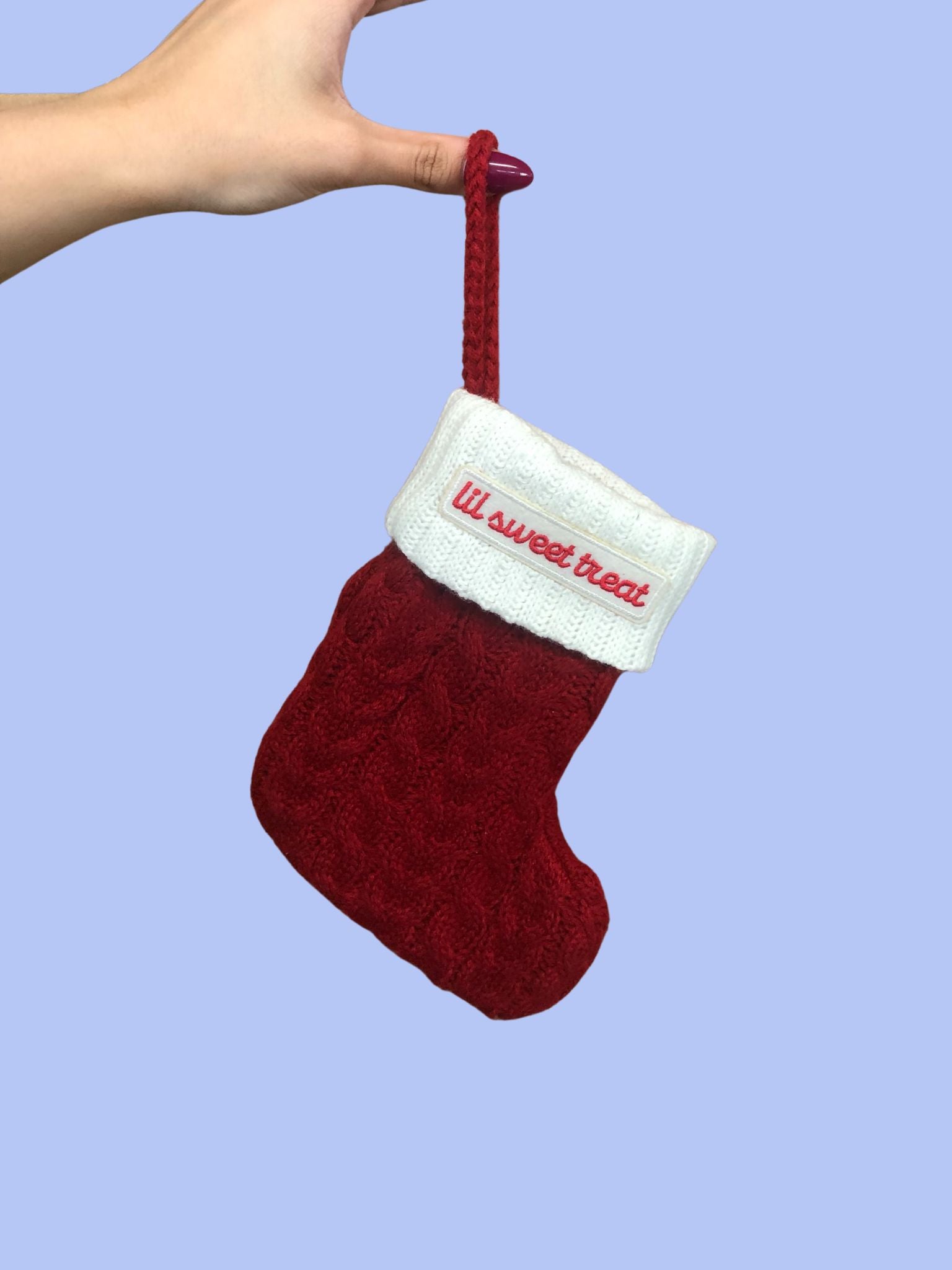 lil sweet treat holiday stocking