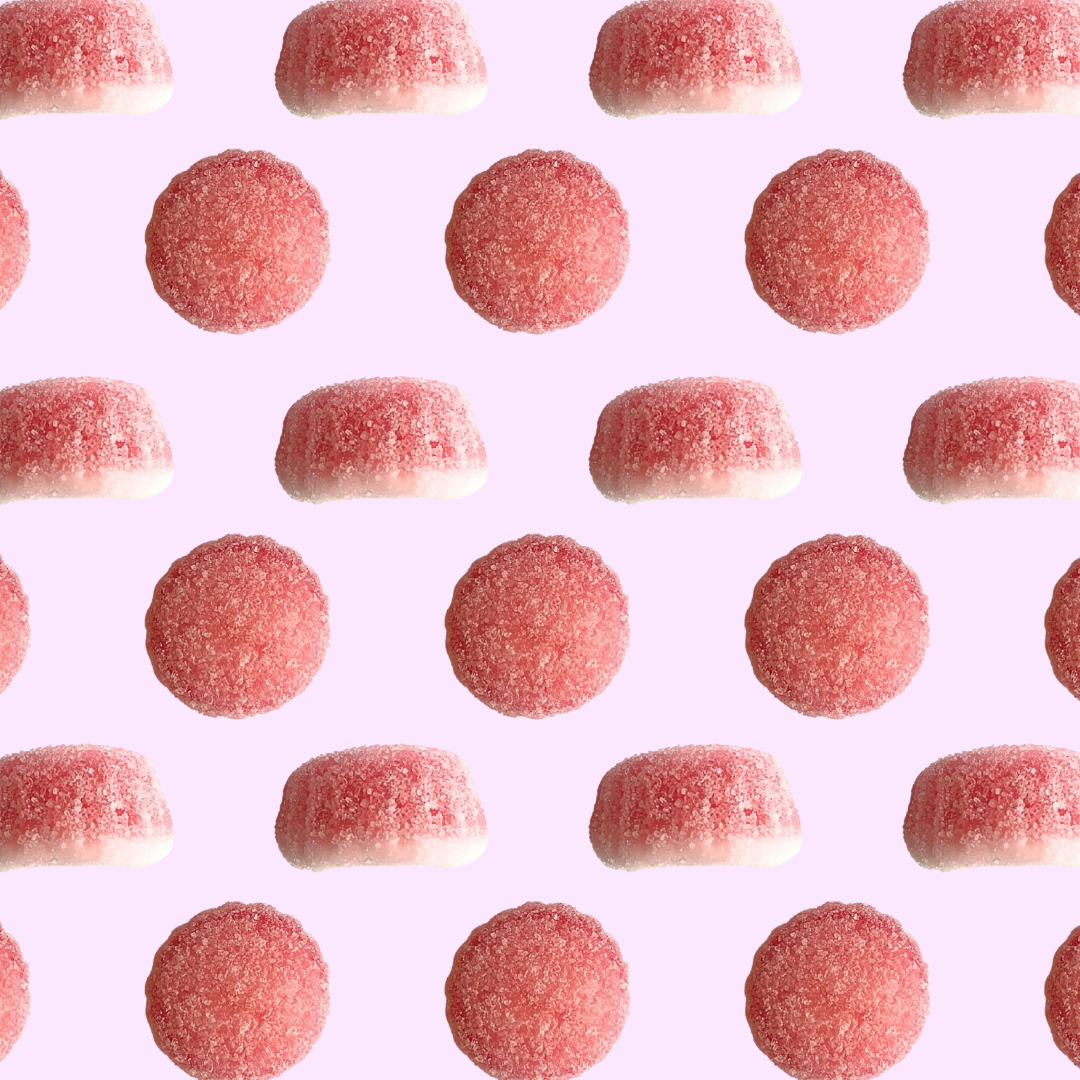 strawberry + cream tarts