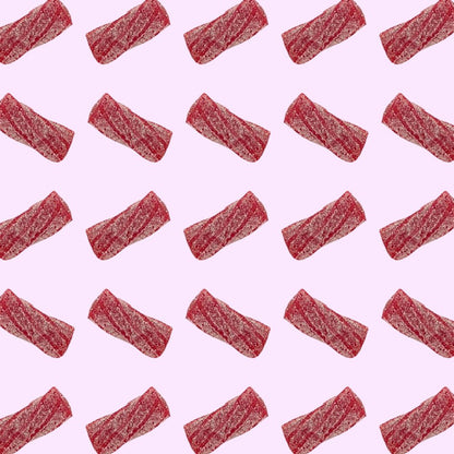 filled strawberry straws