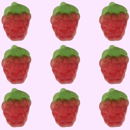 strawberry foam jelly
