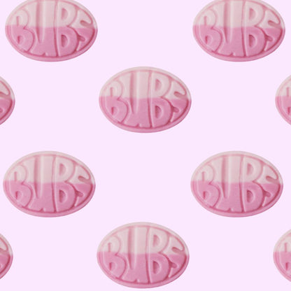 strawberry oval bubs