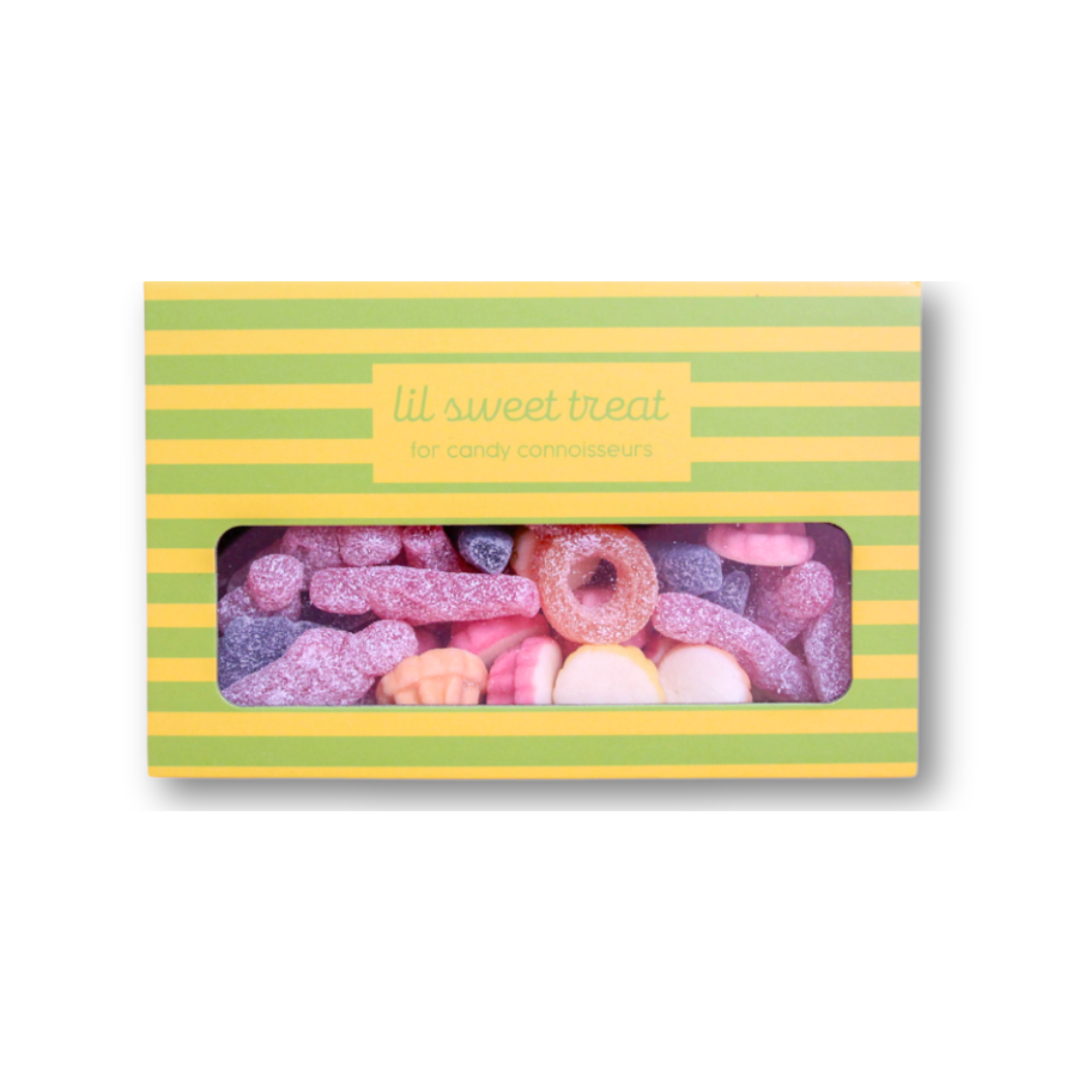 striped gift box