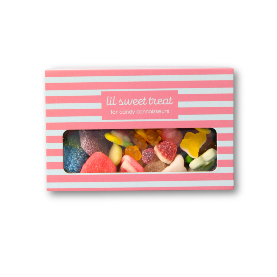 striped gift box