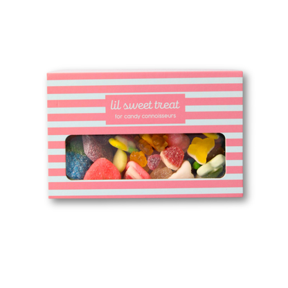 striped gift box
