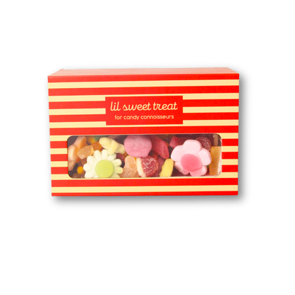 striped gift box