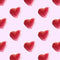 tricolor raspberry hearts